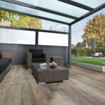 sichtschutzwand m. glas